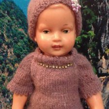 Немецкая кукла 50-х годов