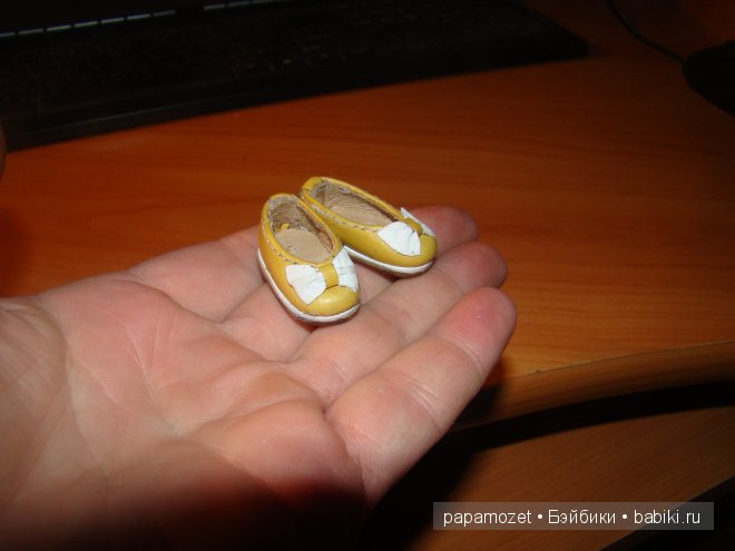 Солнечные туфельки для куклы БЖД (фото 3)