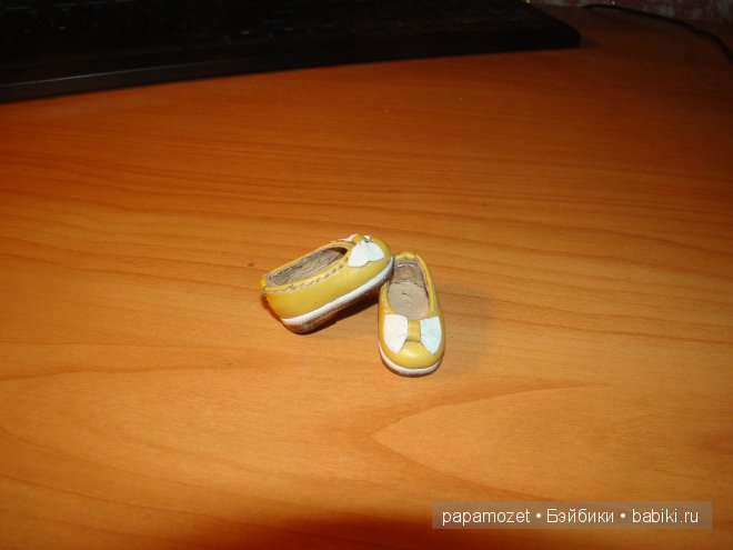 Солнечные туфельки для куклы БЖД (фото 4)
