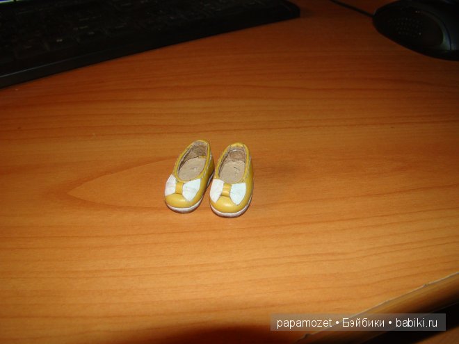 Солнечные туфельки для куклы БЖД (фото 2)