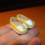 Солнечные туфельки для куклы БЖД