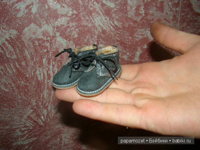 Мужская обувь для кукол Бжд