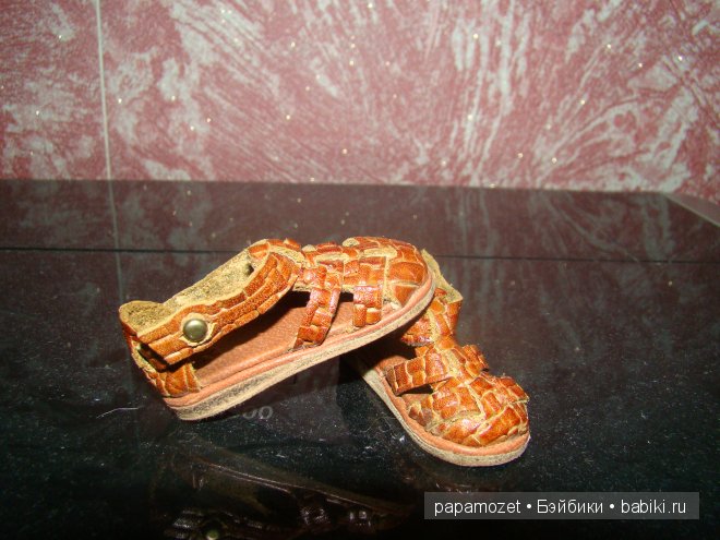 Летние сандалии для БЖД — Одежда и обувь для кукол своими руками: фото