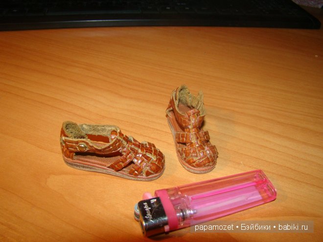 Летние сандалии для БЖД — Одежда и обувь для кукол своими руками: фото (фото 2)