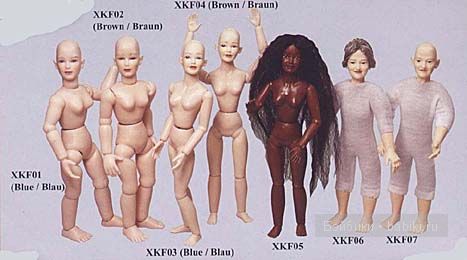 Куклы Heidi Ott dolls, Хайди Отт. Миниатюрные леди для кукольного домика, 1:12 (фото 5)