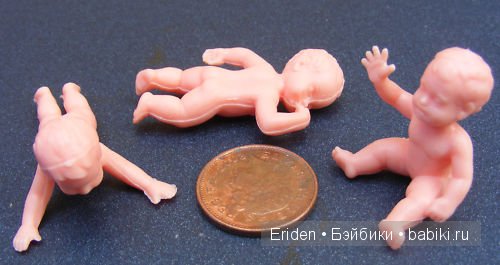 Малыши из пластмассы 1:12