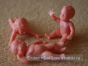 Малыши из пластмассы 1:12 (фото 2)