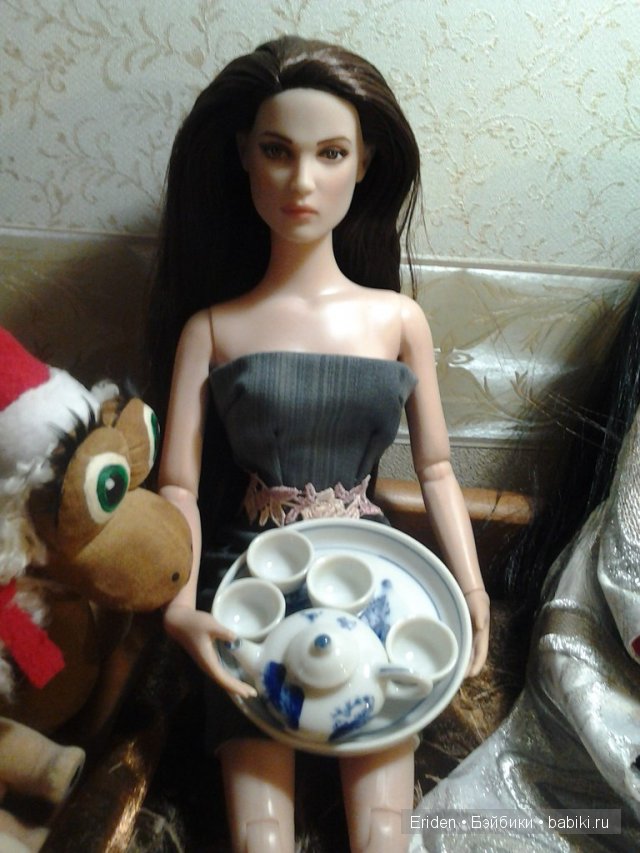 Новый год в моем куклосемействе. БЖД,Тоннеры,1:12