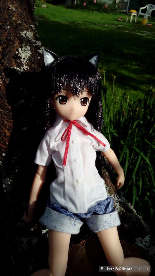 Отдых на даче. Куклы тоже отдыхают