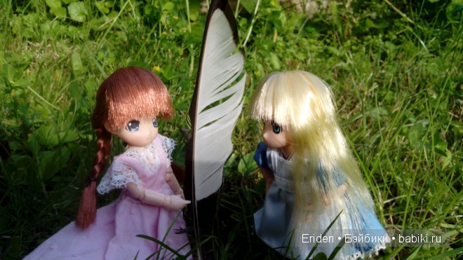 Отдых на даче. Куклы тоже отдыхают