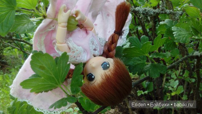 Отдых на даче. Куклы тоже отдыхают