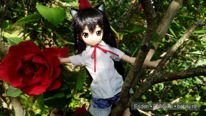 Отдых на даче. Куклы тоже отдыхают