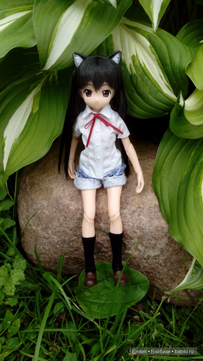 Отдых на даче. Куклы тоже отдыхают