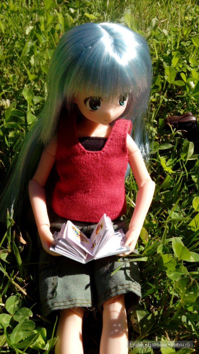 Отдых на даче. Куклы тоже отдыхают (фото 10)