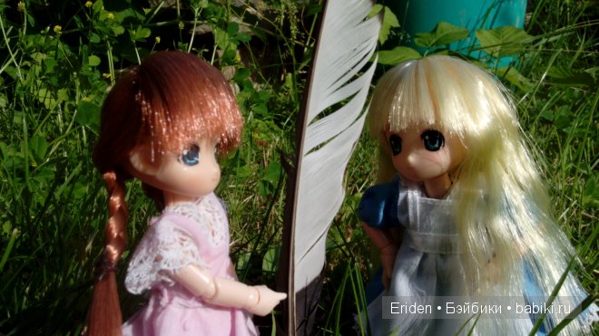 Отдых на даче. Куклы тоже отдыхают