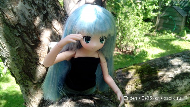 Отдых на даче. Куклы тоже отдыхают