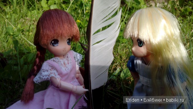 Отдых на даче. Куклы тоже отдыхают