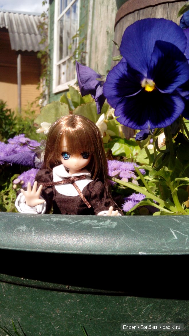 Отдых на даче. Куклы тоже отдыхают (фото 4)