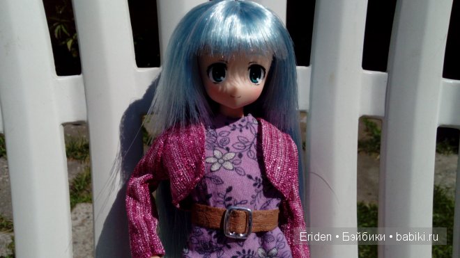 Отдых на даче. Куклы тоже отдыхают