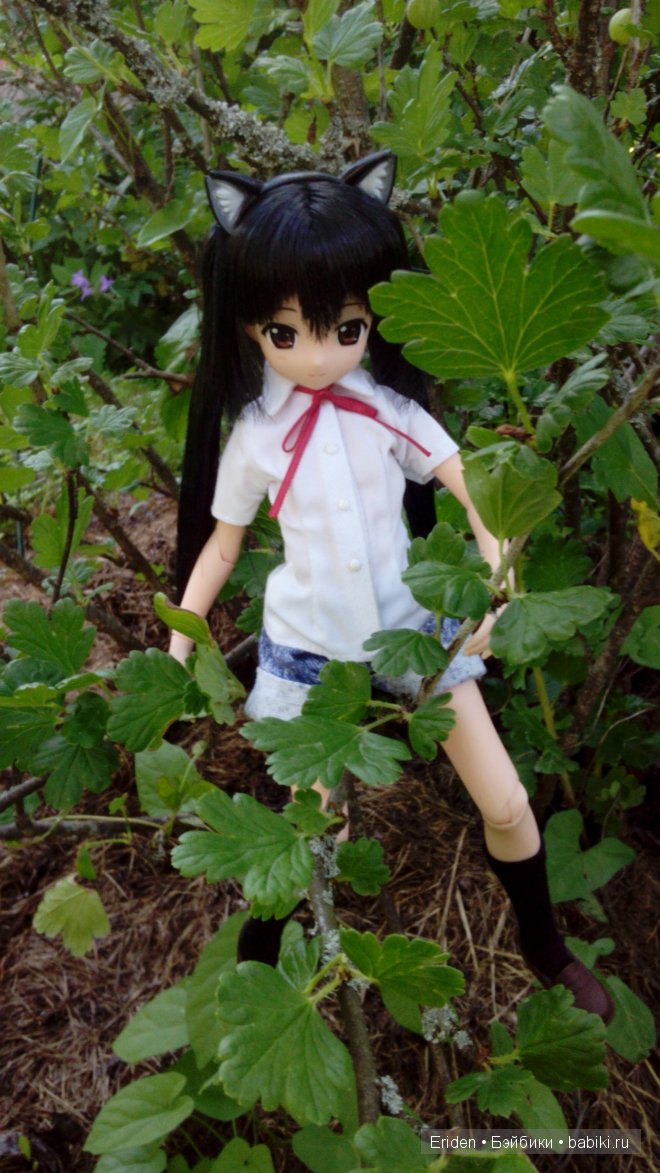 Отдых на даче. Куклы тоже отдыхают