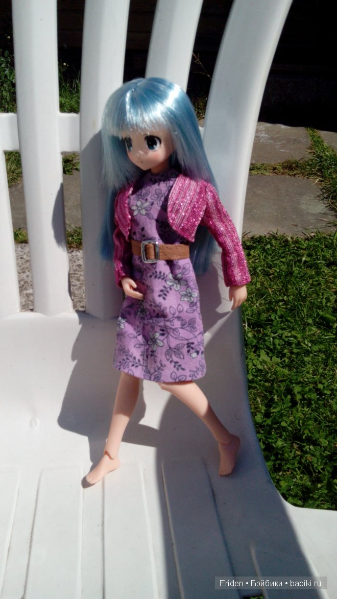 Отдых на даче. Куклы тоже отдыхают