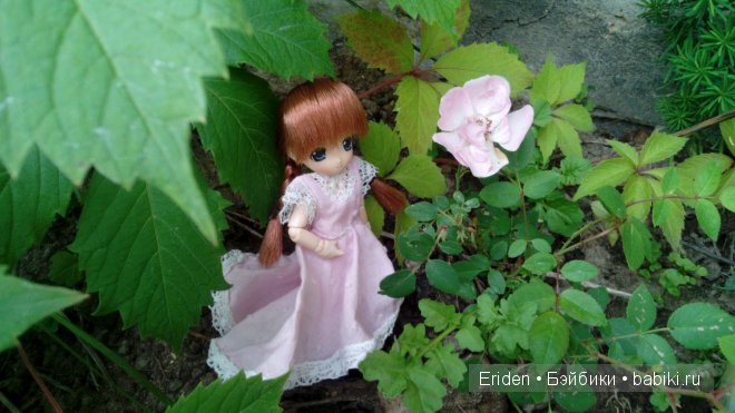 Отдых на даче. Куклы тоже отдыхают