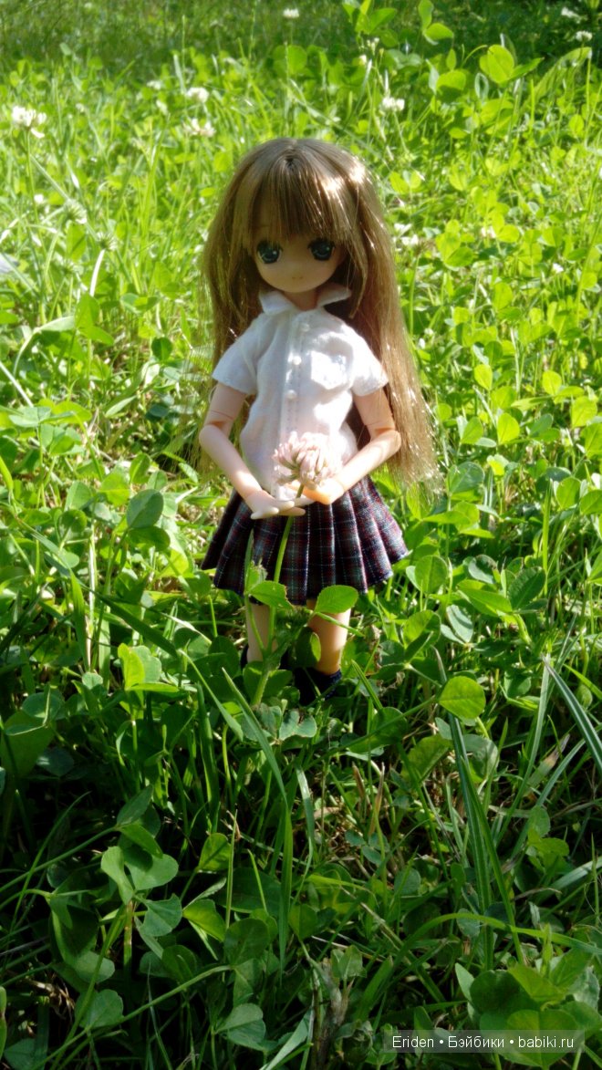 Отдых на даче. Куклы тоже отдыхают