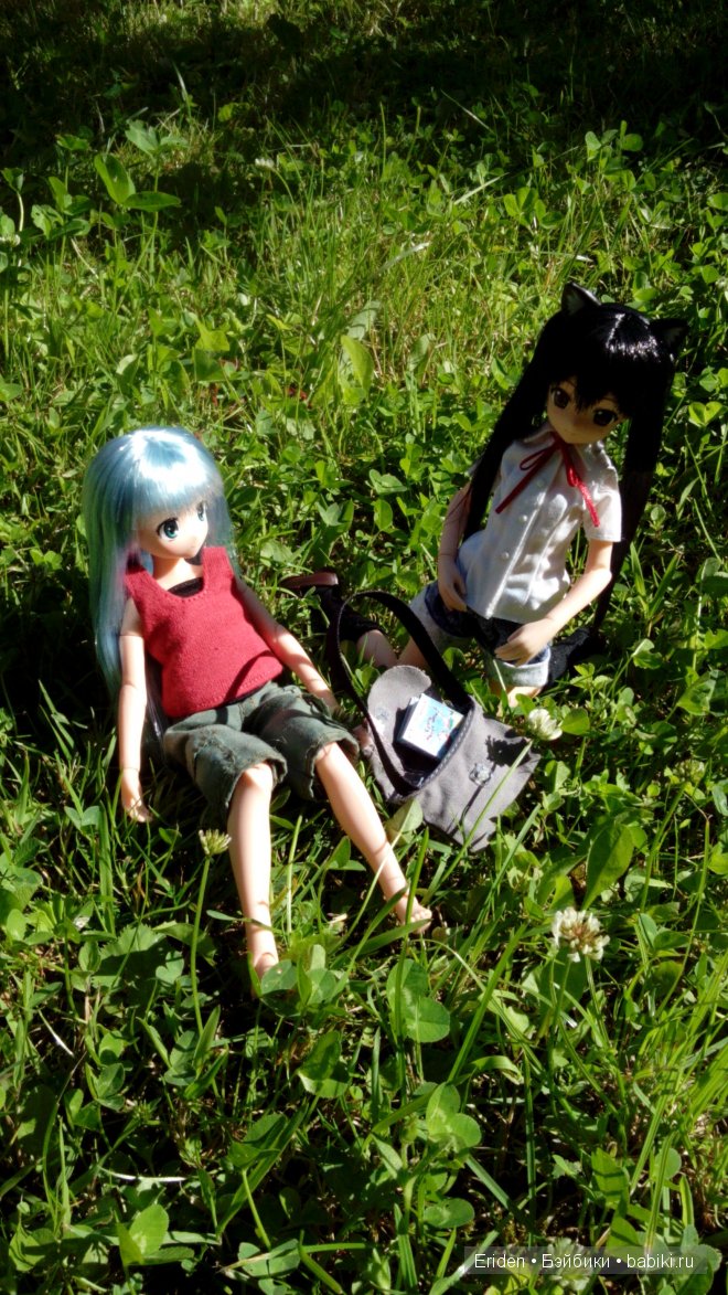 Отдых на даче. Куклы тоже отдыхают (фото 7)