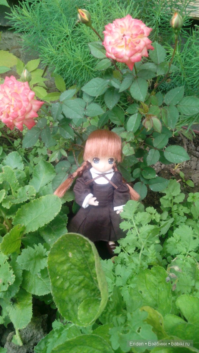 Отдых на даче. Куклы тоже отдыхают