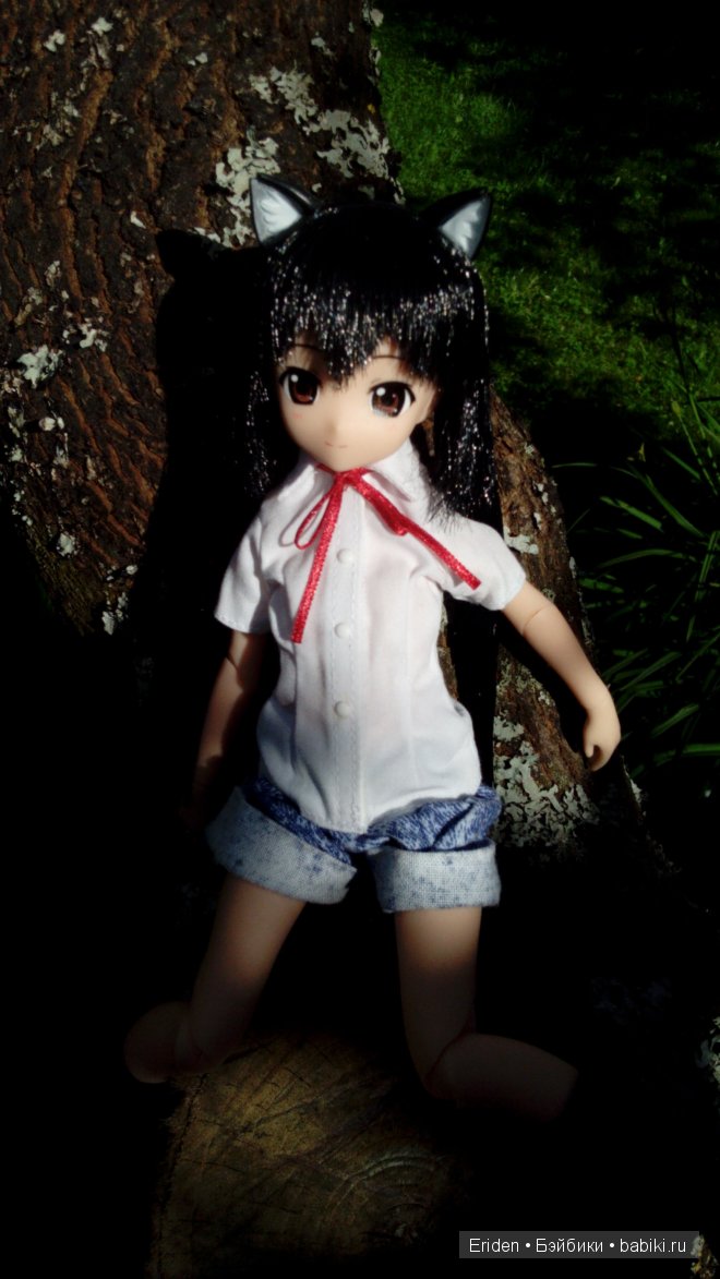 Отдых на даче. Куклы тоже отдыхают