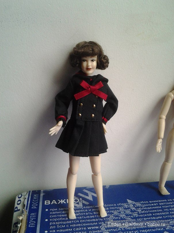 ООАК Хайди Отт. Перерисовка и пересадка на другое тело (фото 3)