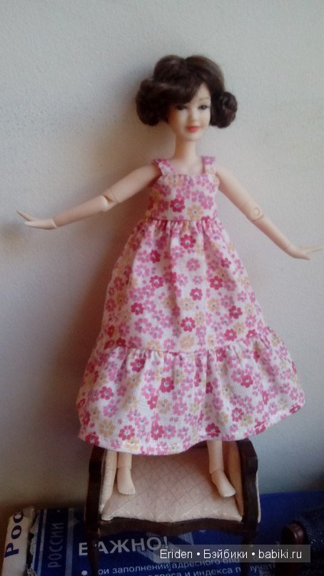 ООАК Хайди Отт. Перерисовка и пересадка на другое тело (фото 10)