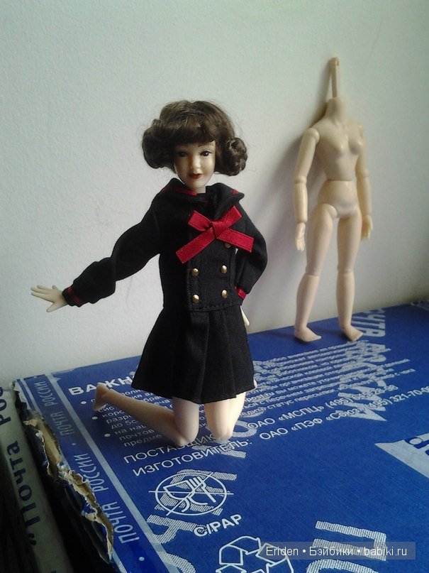 ООАК Хайди Отт. Перерисовка и пересадка на другое тело (фото 5)