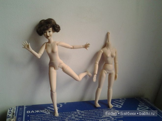 ООАК Хайди Отт. Перерисовка и пересадка на другое тело