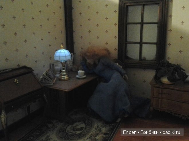 Лен приехал к Вольхе. Осторожно, эротика. Авторские куклы 1:12 Ольги Колесниковой (фото 5)