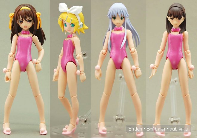 Гибриды. Аниме куклы из фигурок Max Factory Figma (фото 9)