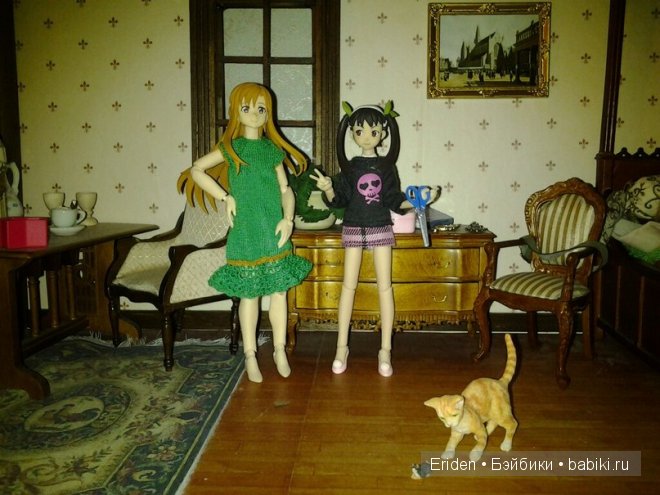 Гибриды. Аниме куклы из фигурок Max Factory Figma