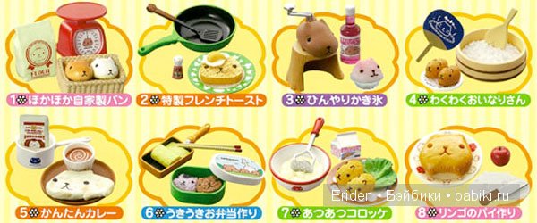 Разная вкуснотища для наших куколок. Обзор производителей