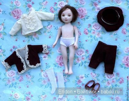 Оливер и Бекки. Фарфоровые малыши от Аллы Кузнецовой (фото 3)