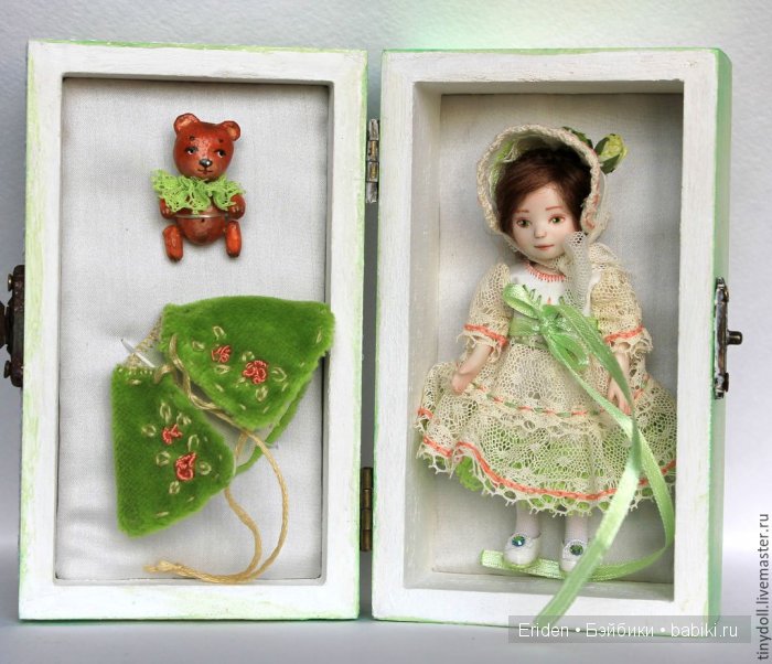 Оливер и Бекки. Фарфоровые малыши от Аллы Кузнецовой (фото 7)