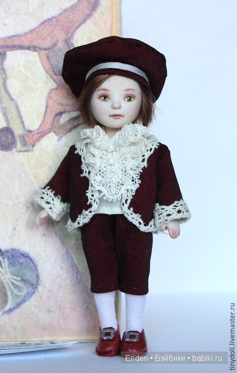 Оливер и Бекки. Фарфоровые малыши от Аллы Кузнецовой