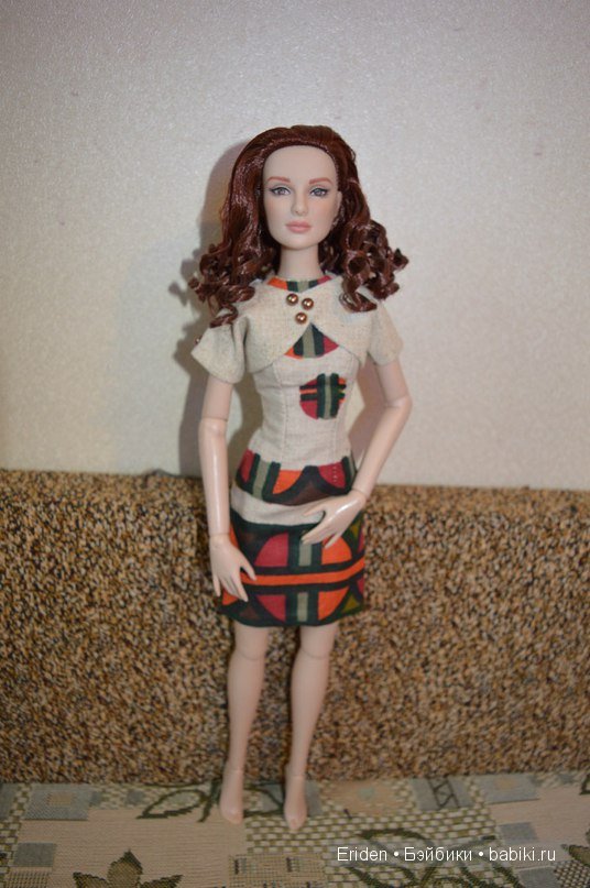 Показ мод. Приехала посылка с одеждой на 40 см