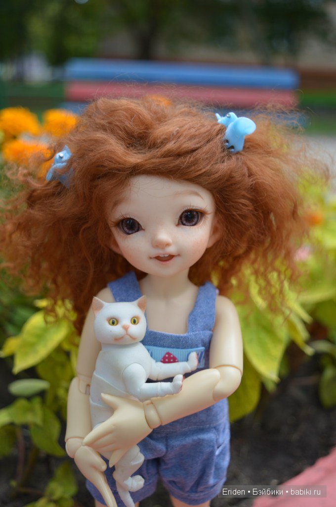 Ксюшик на прогулке. Лето — Куклы Fairyland (ФэйриЛэнд): BJD (БЖД) (фото 4)