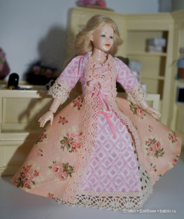 Платье "Антуанетта" 1:12 плюс выкройка (фото 4)