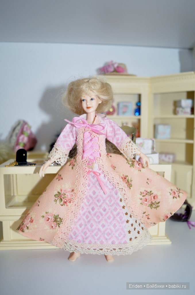 Платье "Антуанетта" 1:12 плюс выкройка (фото 10)