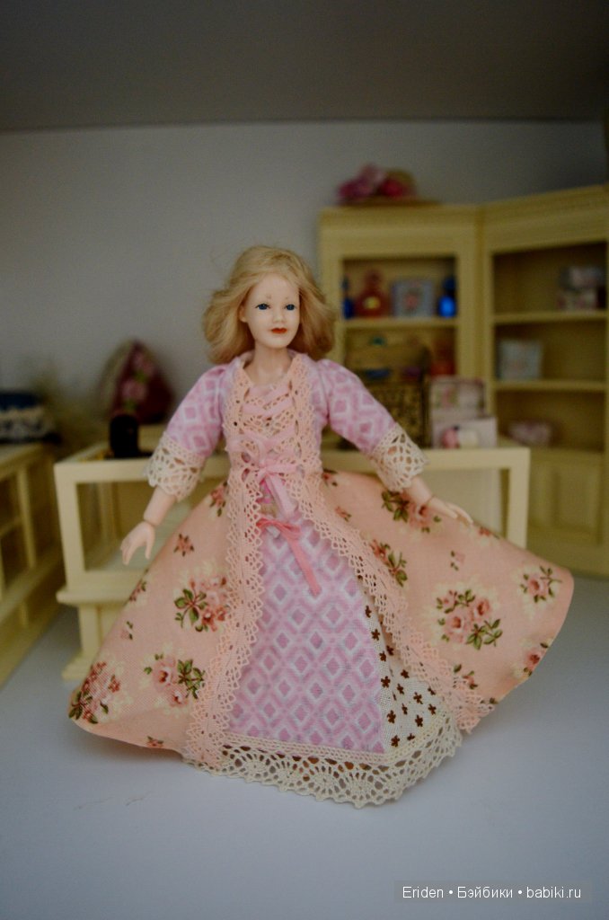 Платье "Антуанетта" 1:12 плюс выкройка (фото 7)