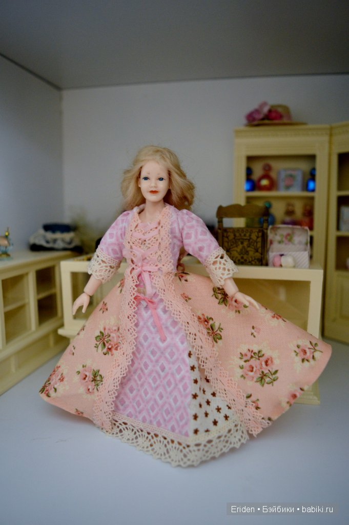 Платье "Антуанетта" 1:12 плюс выкройка (фото 6)