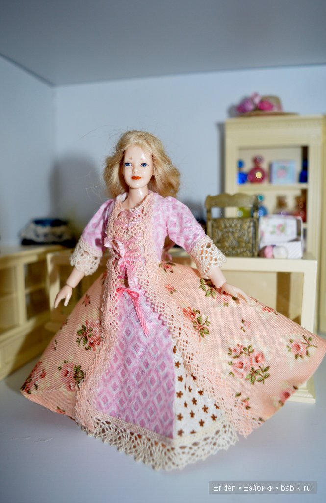 Платье "Антуанетта" 1:12 плюс выкройка (фото 5)