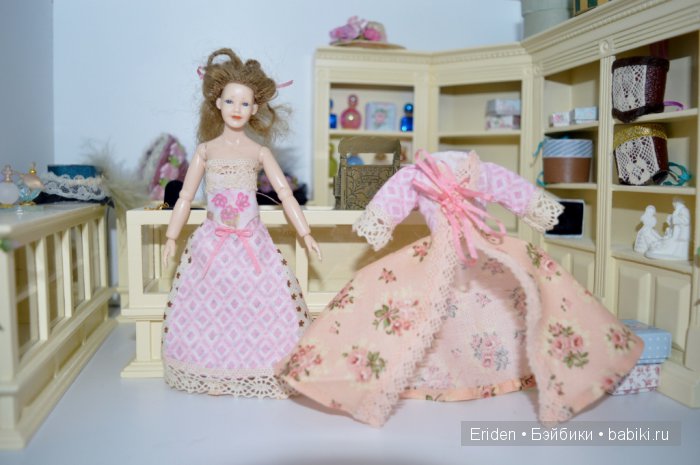 Платье "Антуанетта" 1:12 плюс выкройка (фото 2)