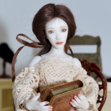 Женевьева. Авторская кукла 1/12 Юлии Семенченко